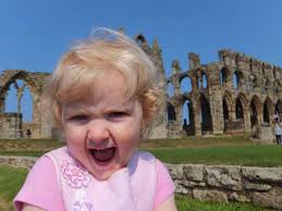 Rhiannon at Whitby Abbey - photograph courtesy of English Heritage. - Rhiannon-at-Whitby-Abbey-sw