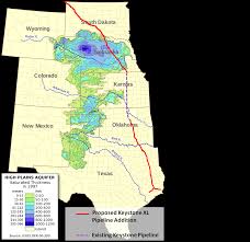 Image result for Ogallala aquifer map
