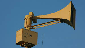 Today at 9:50 a.m. -- Franklin County tornado siren system test. It's only a test