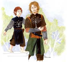 Faramir and Pippin by ~cathy-chan on deviantART - Faramir_and_Pippin_by_cathy_chan