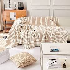 Amazon.com: VClife Boho Sofa Cover Sofa Slipcover Thick Chenille White Cream Khaki Couch Cover for 3-4 Cushion Couch Sofa Reversible Universal Couch Cushion Cover XXL Sofa Protector for Dog Cat 91"x150" :