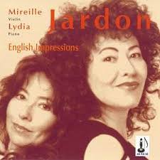 English Impressions, Music for Violin and Piano by Bridge, Britten and Rawsthorne, Mireille and Lydia Jardon ... - Bridge_Rawsthorne_Jardon_AR20036