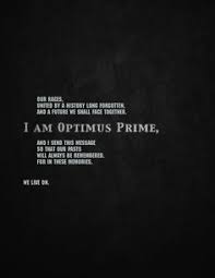 Transformers quotes on Pinterest | Optimus Prime, Transformers and ... via Relatably.com