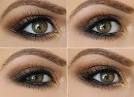 Eyeshadow hazel eyes