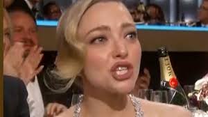 Real life mean girl? Amanda Seyfried caught mocking stars and grimacing over loss as she emerges as Golden Globes' sorest runner-up