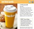 Au bon pain travel mug