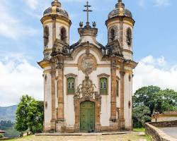 Image of Baroque churches in Ouro Preto
