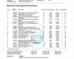 Academic Transcripts document