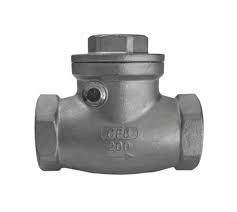 1/2" Stainless Steel Swing Check Valve