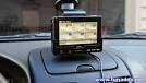 GPS funcionando no carro. -
