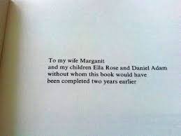 Joseph R Rotman&#39;s dedication for An Introduction To Algebraic ... via Relatably.com