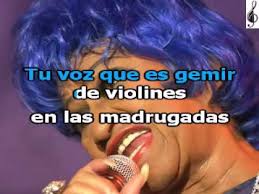 Resultado de imagen para letra de la cancion tu voz de celia cruz