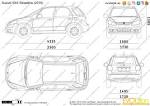 Fiches techniques Suzuki SxS-cross - Caradisiac