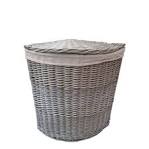 Corner linen basket