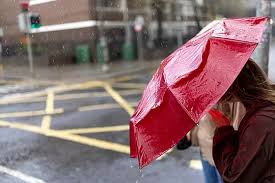 Status yellow rain warning issued for five counties overnight