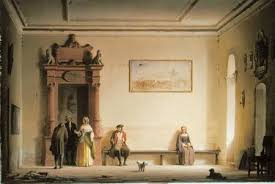 The Waitingroom - Hermann Dyck als Kunstdruck oder handgemaltes ...