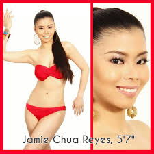 Continuing with the Team JDV bets, here we have Filipino-Chinese chick Jamie Chua Reyes who is 5&#39;7″ and an Interior Designer by profession. - photogrid_1389950028826