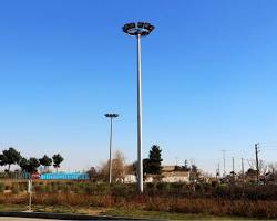 Image of برج نوری در بزرگراه