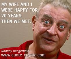 Rodney Dangerfield quotes - Quote Coyote via Relatably.com