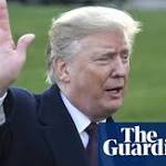 Donald Trump stands with Saudi