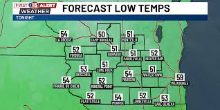 Fall-like nights on the way for southern Wisconsin