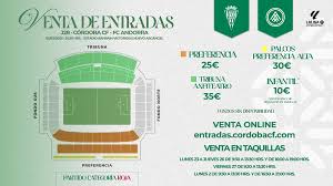 Córdoba CF vs FC Andorra: Partido clave para las aspiraciones de ambos equipos