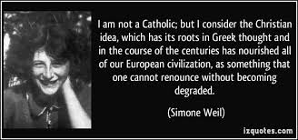 Simone Weil ~French Christian Mystic and Philosopher | Christian ... via Relatably.com