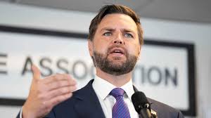 Vance focuses on crime at a campaign rally in Kenosha