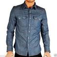 Mens levis denim shirt