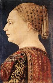 Bildnis von Bianca Maria Sforza von Bonifazio Bembo