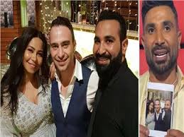 أحمد سعد عن صورته من زفاف حسام حبيب وشيرين: ربنا يسامحنا على الجريمة دي