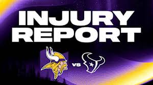 Updated Vikings vs. Texans Week 3 Injury Report