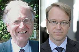 Roland Vaubel (links) kritisiert die Berufung seines ehemaligen Doktoranden Jens Weidmann. Foto: - media.media.4cf585d5-ad52-4f68-92b9-e3aa45831afd.normalized