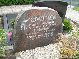 Grab von Rosa Schmidt (geb. Martin) (19.10.1934-08.04.1997 ...