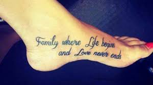 Family Quote Tattoos, It&#39;s never late to show your love to your ... via Relatably.com