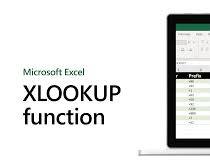 Image of Microsoft Excel 2021 XLOOKUP function