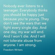 Freedom writers on Pinterest | Teacher Quotes, Movie and Freedom via Relatably.com