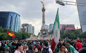 España conquista el Mundial y desata la fiesta en el Ángel y la Glorieta de Cibeles en CDMX
