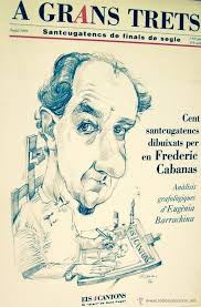 Cent santcugatencs dibuixats per Frederic Cabanes. Els 4 Cantos. - 40687771