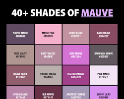 Image of Mauve color