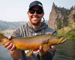 Gambar Madison River fly fishing, Montana