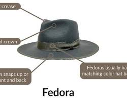 صورة Panama hat and a fedora