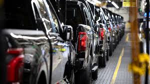 Ford electric pickup truck production