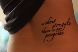 Cute Tattoo Sayings | cute, girl, quote, skin, tattoo, words ... via Relatably.com