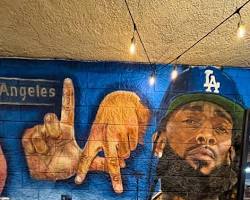 Image of Nipsey Hussle mural