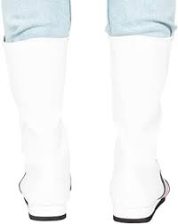 Amazon.com: Rocky Boxing White Costume Boots Cosplay : Clothing, Shoes & Jewelry