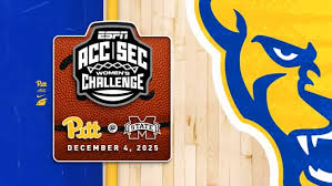Pitt Draws Mississippi State in 2025 ACC/SEC Challenge