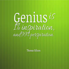 Perspiration: Einstein Quotes Inspiration Perspiration via Relatably.com