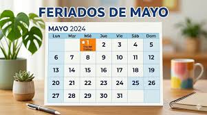 Calendario de mayo 2026: Los feriados y puentes que vienen en México