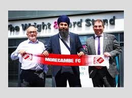 ¡Morecambe FC tiene nuevos dueños! Punjab Warriors toman el control - Imagen ilustrativa del artículo